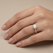 18ct Yellow Gold 1.25ct Round Brilliant Cut Diamond Solitaire Ring