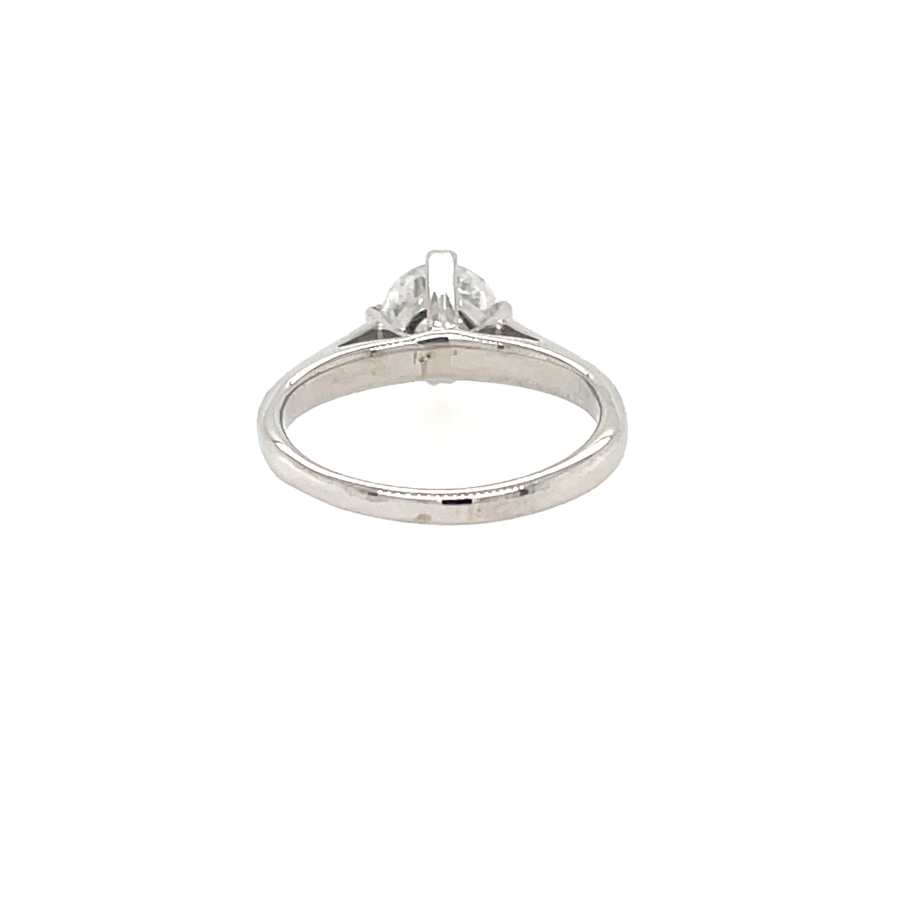 18ct White Gold 1.05ct Round Brilliant Cut Diamond Solitaire Ring