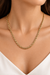 9ct Yellow Gold 17"/42.50cm Plaited Fancy Necklace - 14.70g