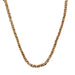 9ct Yellow Gold 17"/42.50cm Plaited Fancy Necklace - 14.70g