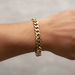9ct Yellow Gold 8.5"/21.25cm Curb Link Bracelet - 28.02g