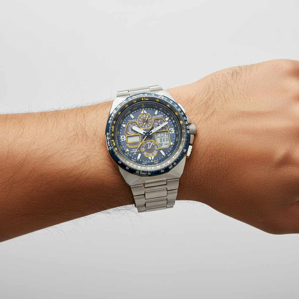 CITIZEN Eco-Drive Blue Angels Promaster Skyhawk A.T Watch JY8125-54L