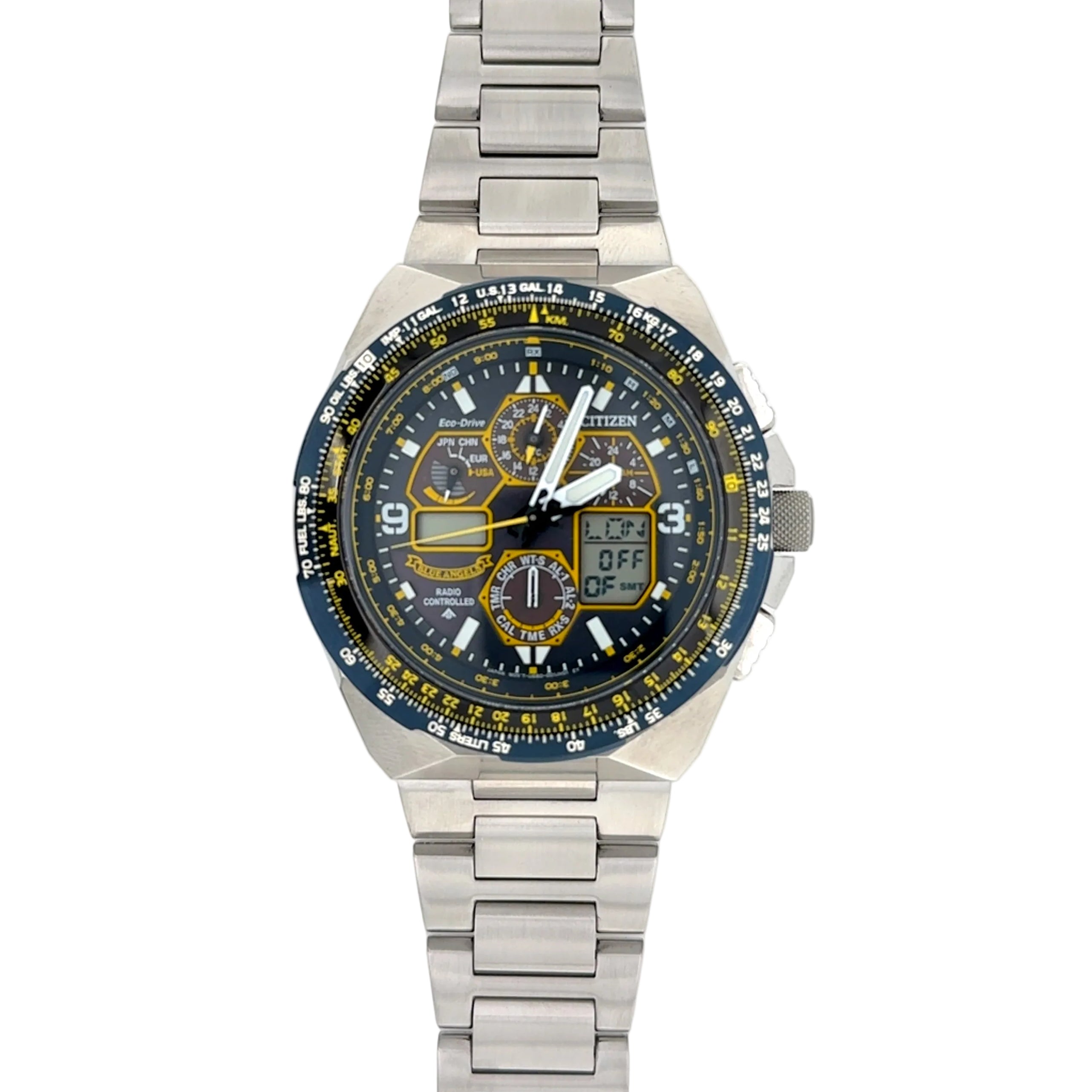CITIZEN Eco-Drive Blue Angels Promaster Skyhawk A.T Watch JY8125-54L