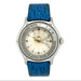 EBEL Discovery Diver 200M Quartz Watch 983913 Blue Leather Strap Vintage