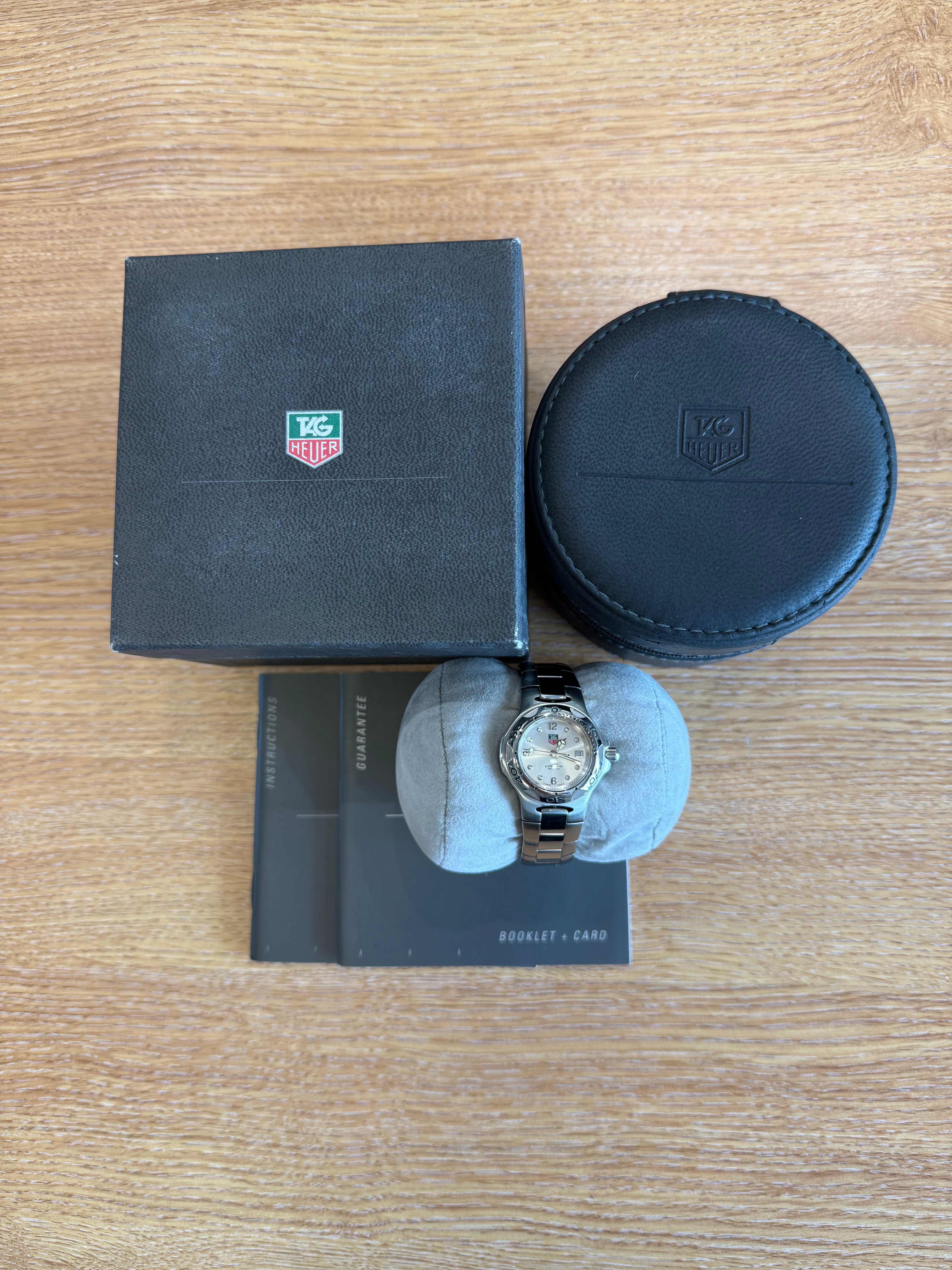 TAG HEUER Kirium WL1314 BA0709 Ladies Watch Box & Papers