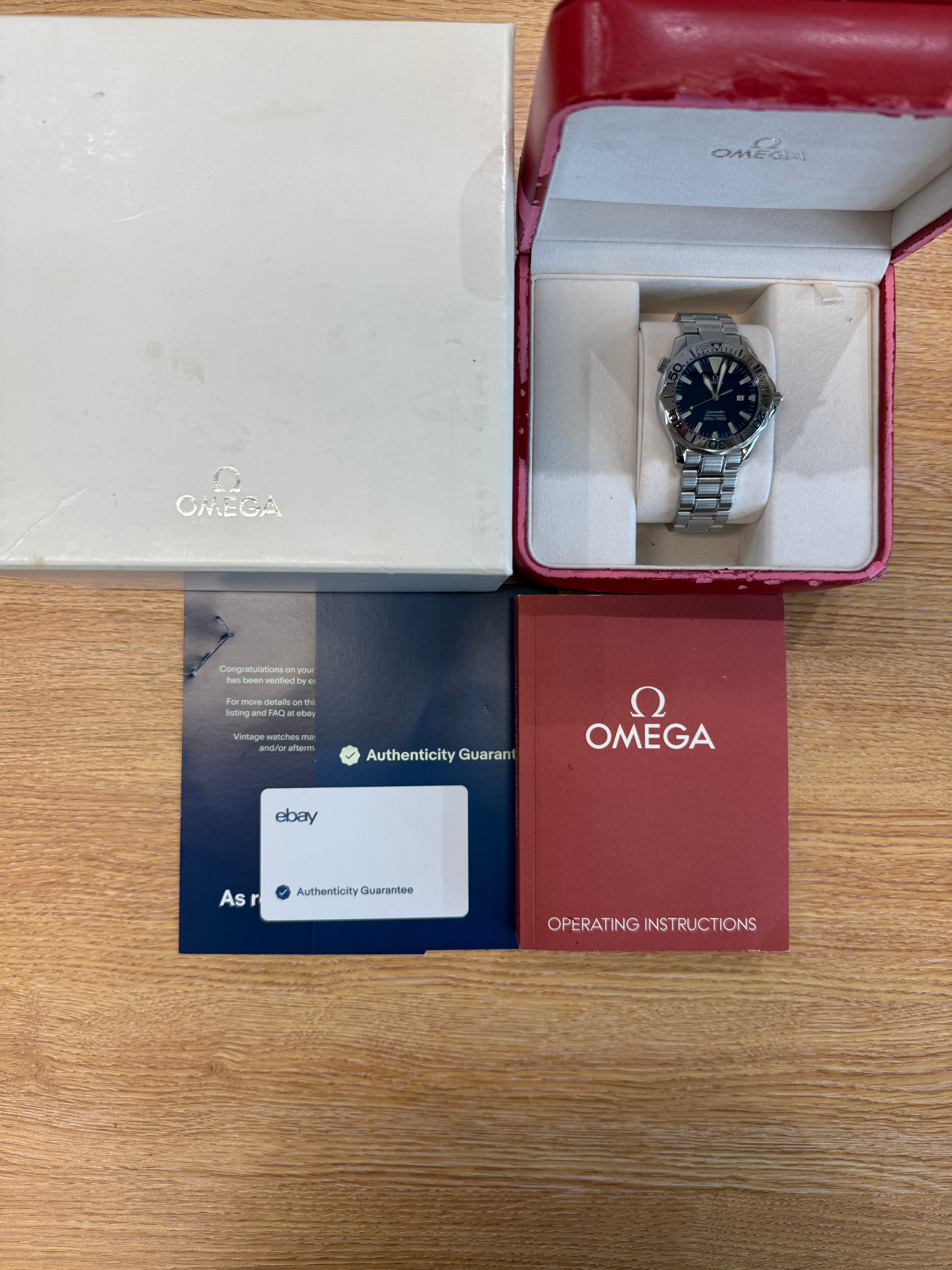 OMEGA Seamaster 300M Quartz 41mm Electric Blue 2265.80.00