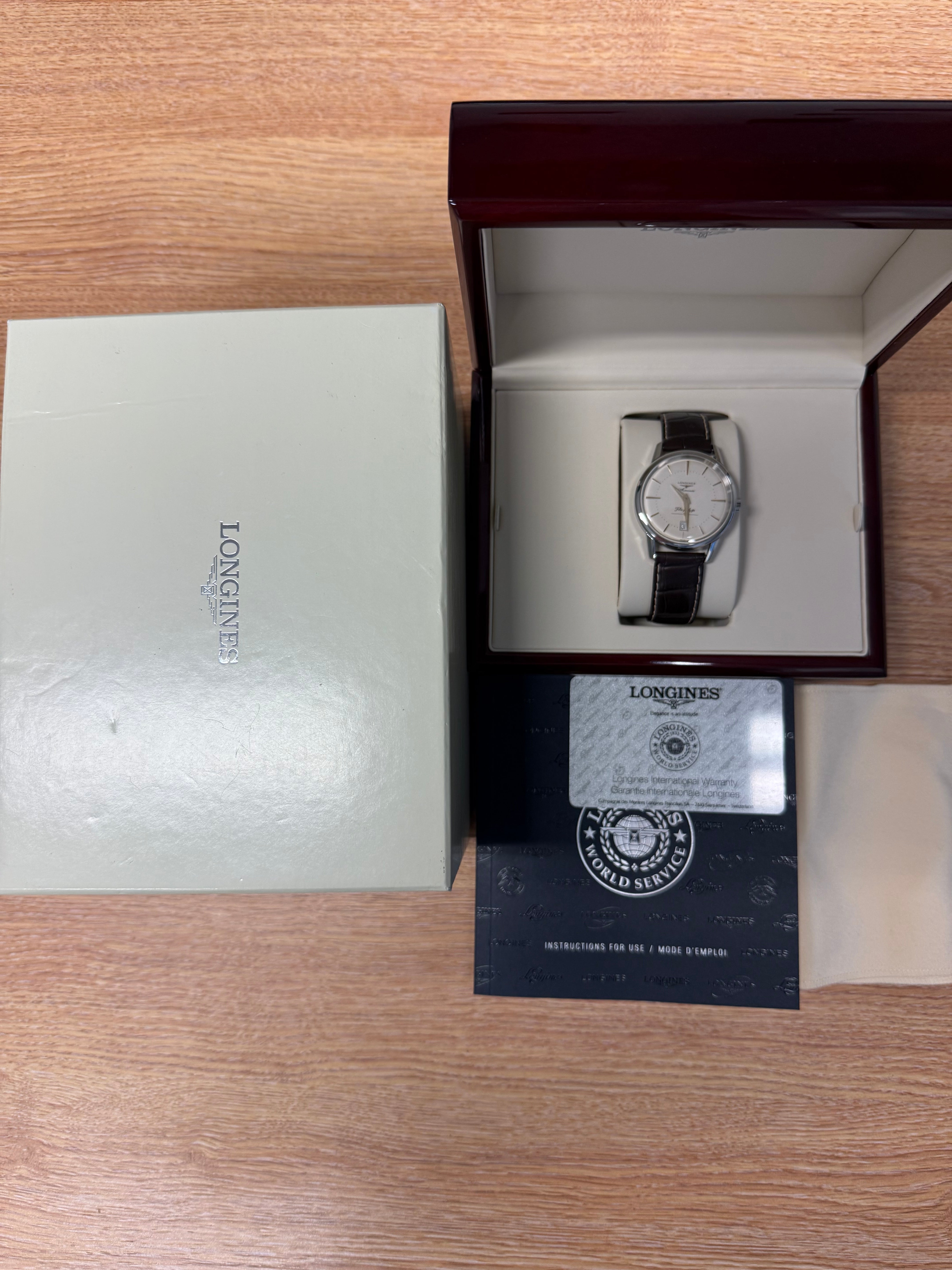 LONGINES Flagship Heritage Automatic 39mm Watch L4.795.4.78.2