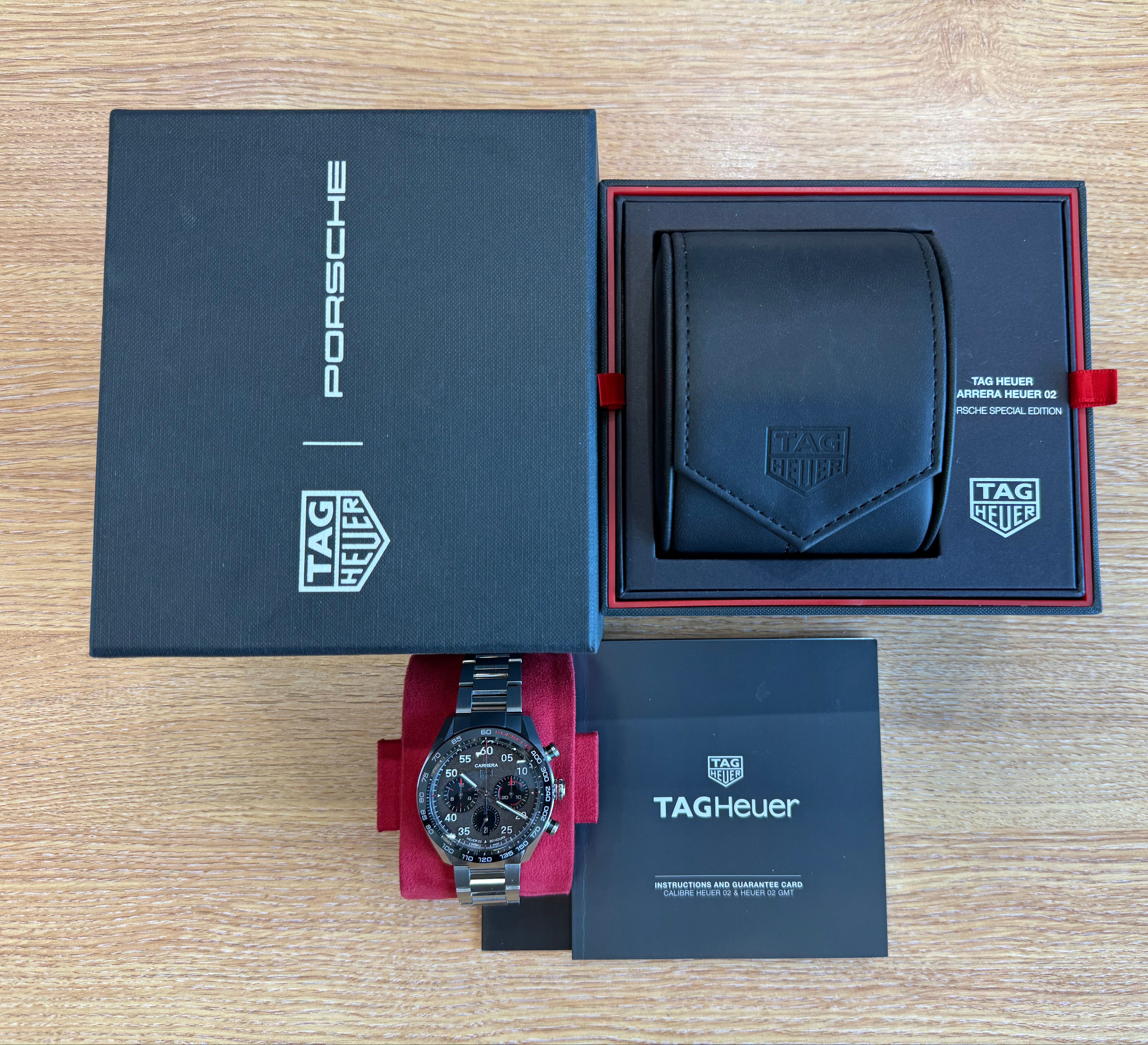 TAG Heuer Carrera Chronograph x Porsche Special Edition CBN2A1F.BA0643 Watch