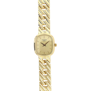 TISSOT 18ct Yellow Gold Ladies Bracelet Watch T34.3.124.21