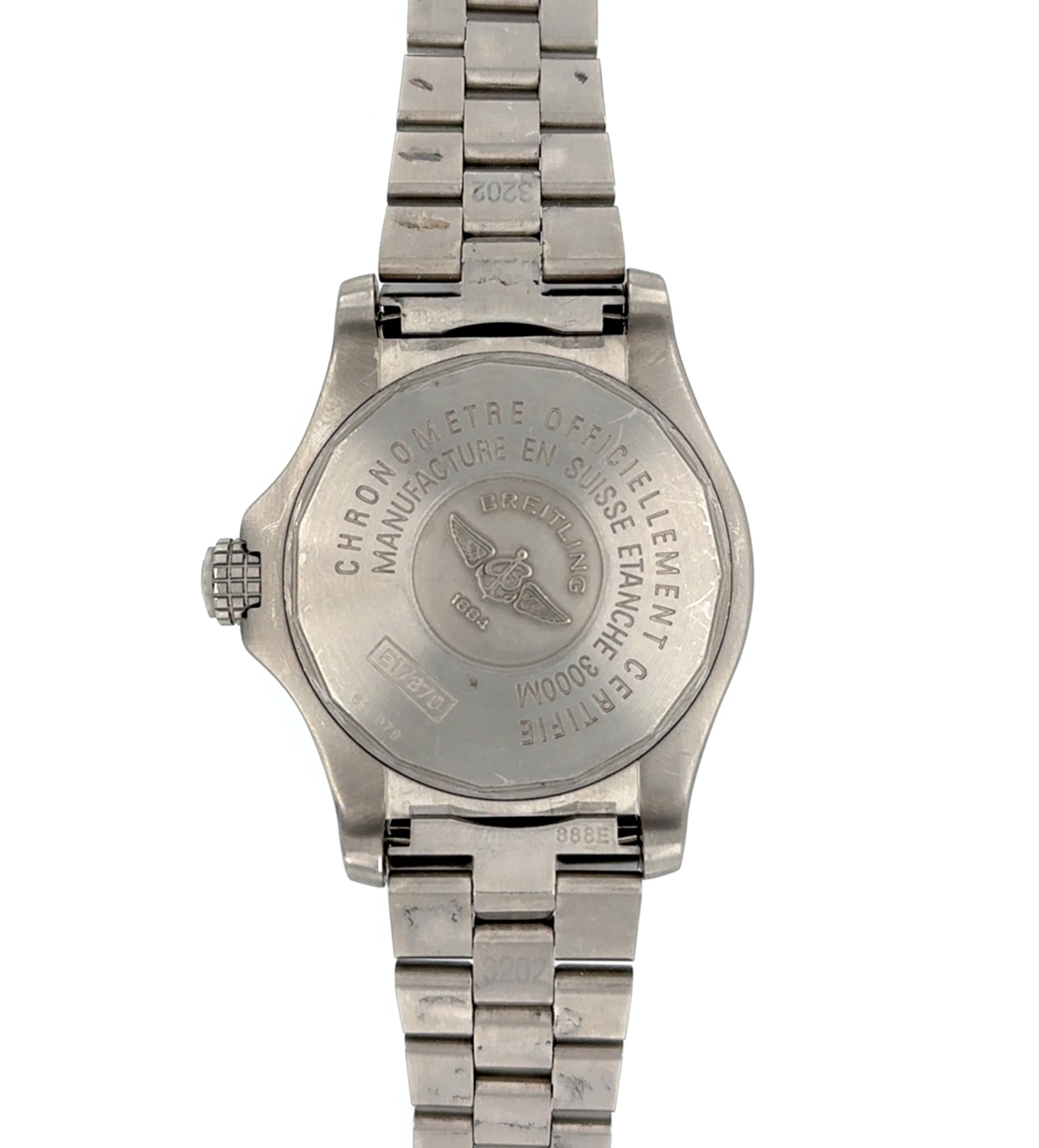 BREITLING Avenger Seawolf E17370 44mm Titanium Blue Arabic Dial