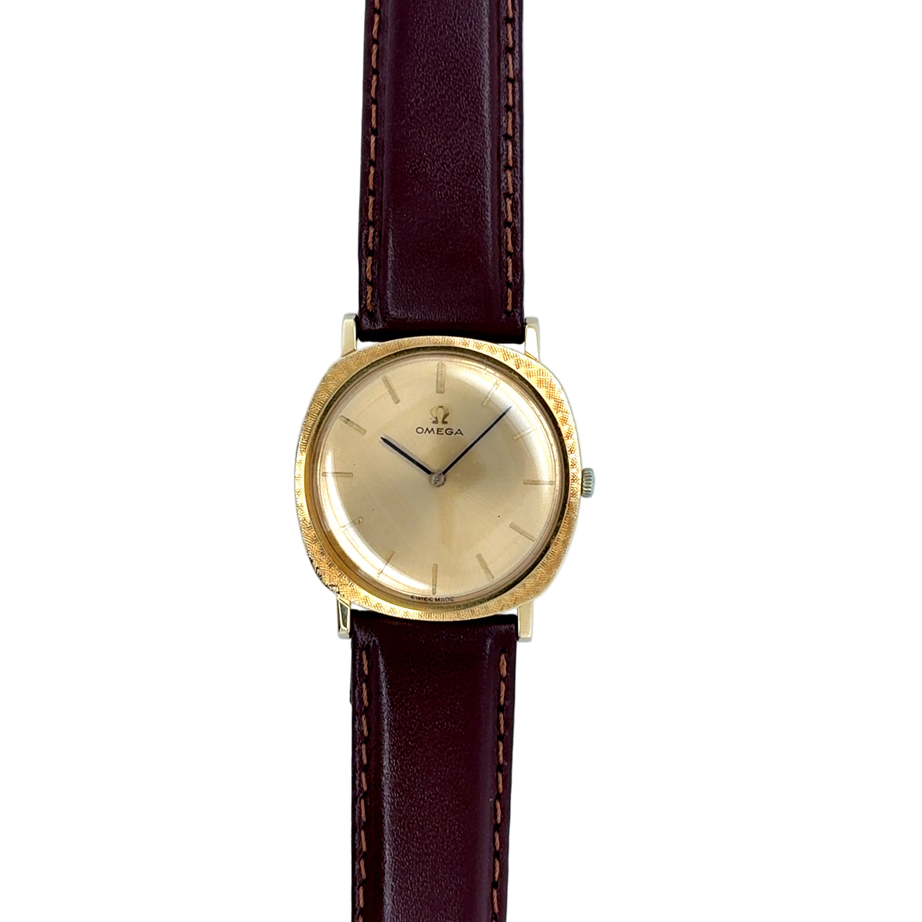 OMEGA 18ct Yellow Gold Calibre 620 Vintage 1960s Dress Watch