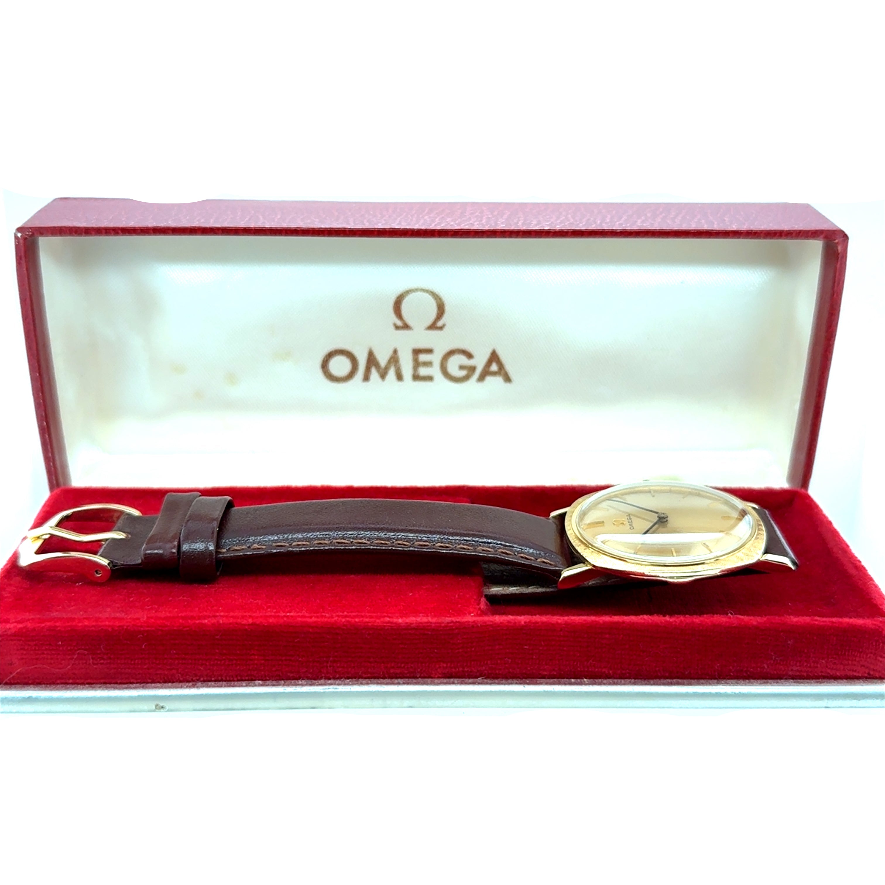 OMEGA 18ct Yellow Gold Calibre 620 Vintage 1960s Dress Watch