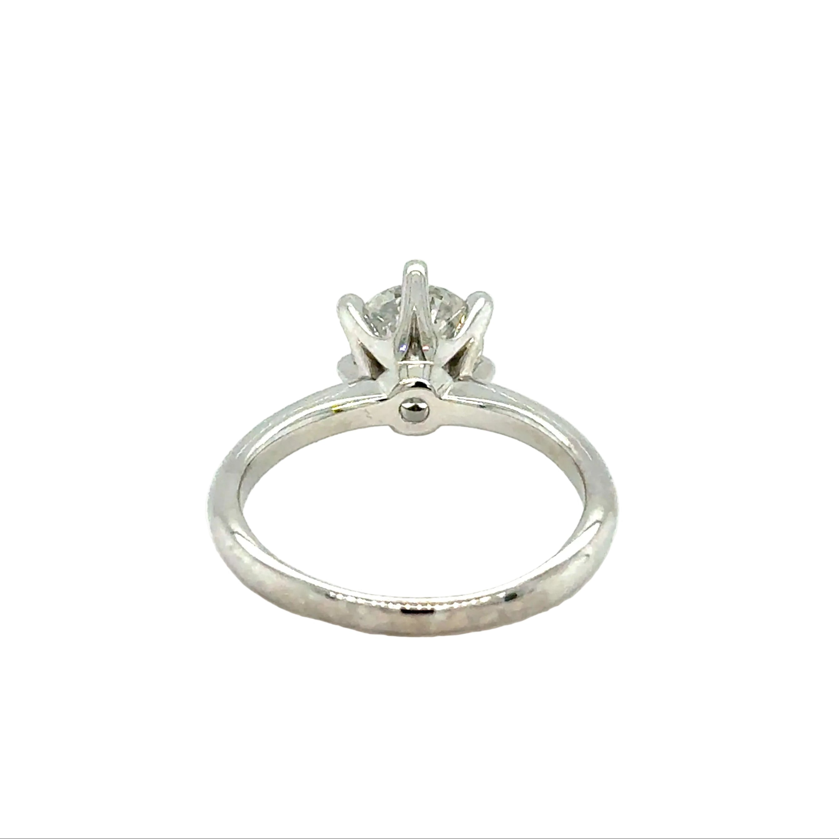 1.50ct Round Brilliant Cut Diamond Solitaire Ring 18ct White Gold