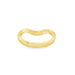 18ct Yellow Gold 2.5mm Channel Set Diamond Shaped Wedding Band Ring