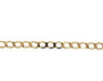9ct Yellow Gold 7.5"/18.75cm Curb Link Bracelet - 4.73g