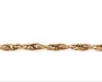 9ct Yellow Gold 7.5"/18.57cm Woven Link Bracelet - 9.20g