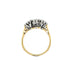 Vintage 1.00ct Diamond Three Stone Ring 18ct Yellow Gold Birmingham 1995