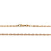 9ct Yellow Gold 16"/40cm Prince Of Wales Link Chain - 2.98g