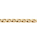 9ct Yellow Gold 9"/22.50cm Curb Link Bracelet - 37.30g