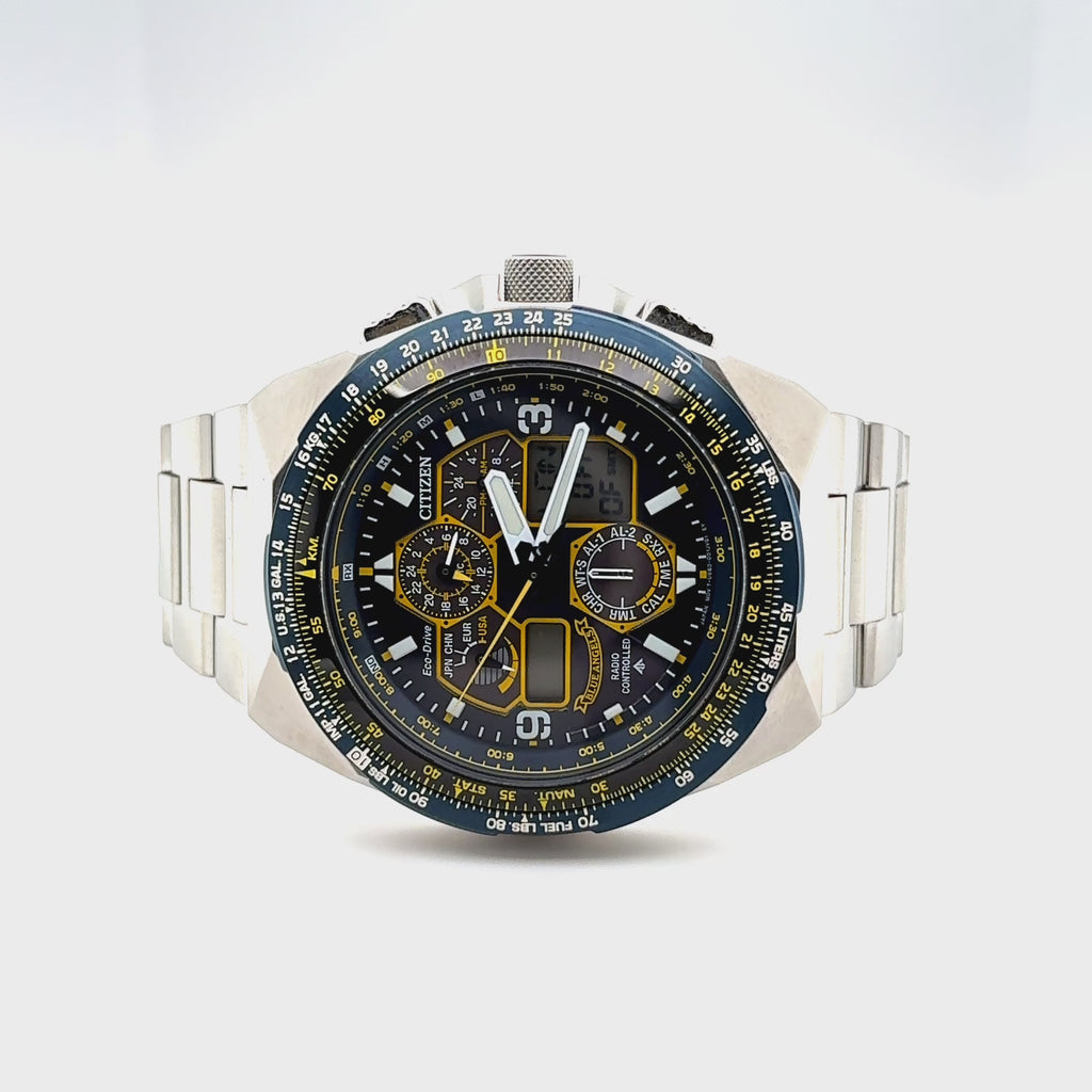 CITIZEN Eco-Drive Blue Angels Promaster Skyhawk A.T Watch JY8125-54L