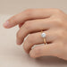 18ct Yellow Gold 0.50ct Round Brilliant Cut Diamond Solitaire Ring