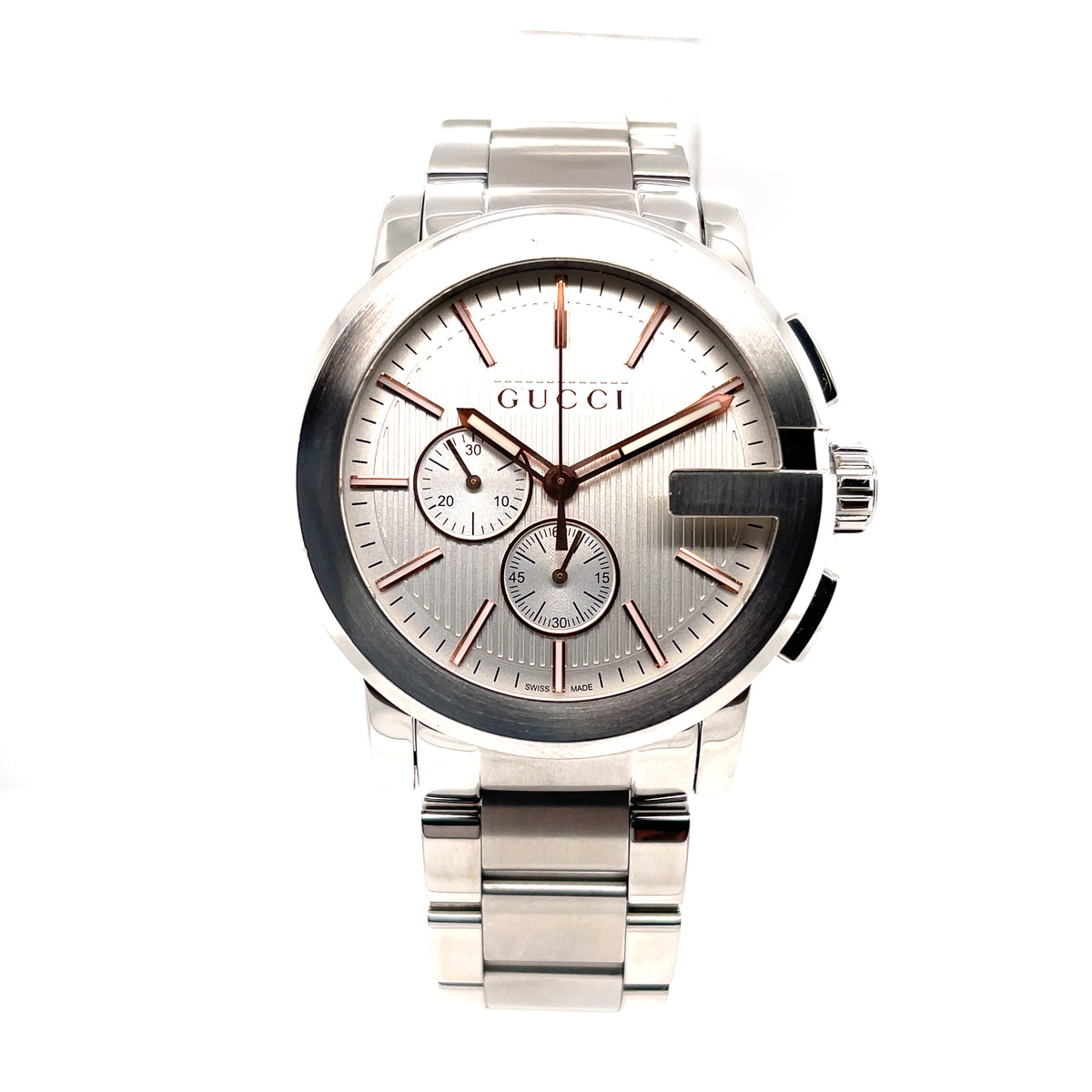 GUCCI G Chrono Watch YA101201 SOLD — Louis Meyer Jewellers