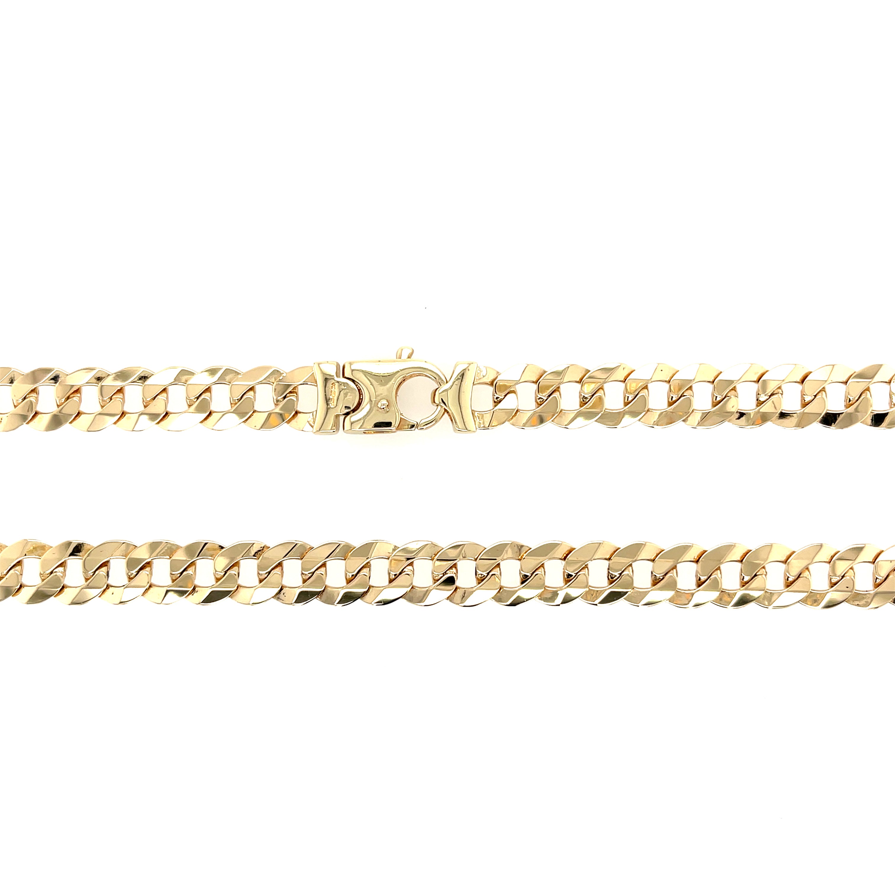 9ct Yellow Gold 19.5" Curb Link Chain - 32.30g SOLD